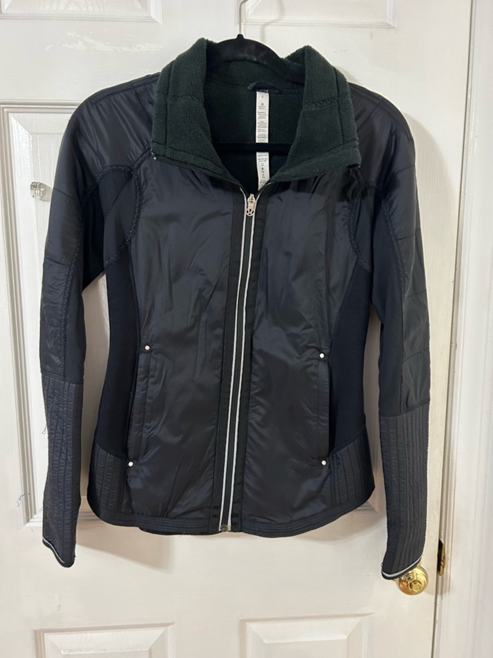 lululemon athletica Black Quilted Jacket